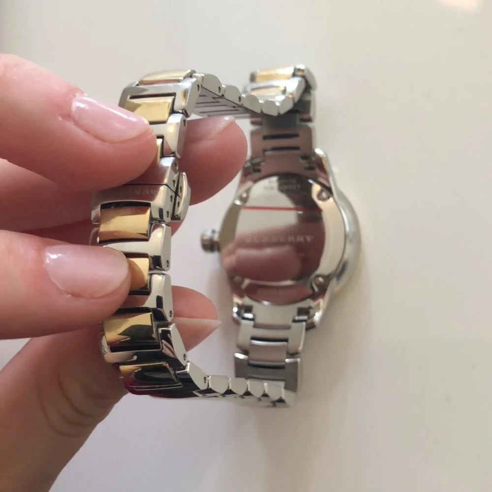 Burberry Women Classic Two-Tone Swiss Quartz Watch - Picture 4 of 8